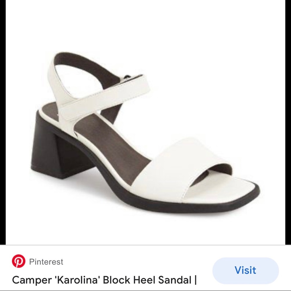 CAMPER Karolina Block Heel Sandal